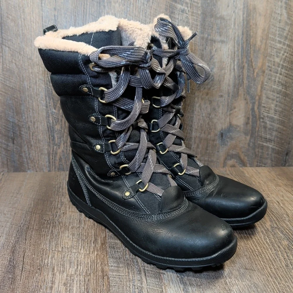 Timberland Mount Hope Waterproof Mid Leather Winter Snow Boots Womens Size 11